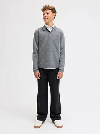 JACK & JONES | Jungen Hose JPSTBILL | schwarz